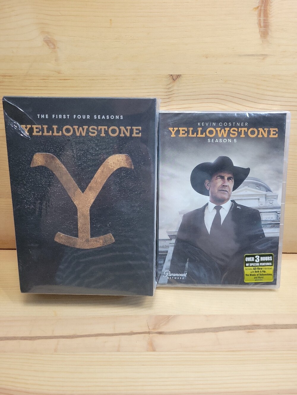 Brand New Yellowstone: the First Four Seasons Plus Season 5 (DVD) Sealed